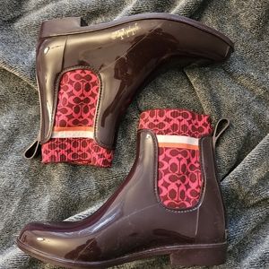 Coach Rivington Rain Boots